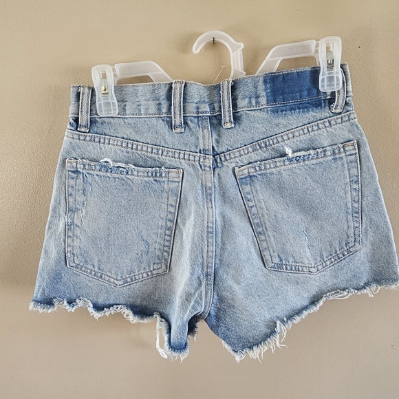 NWOT ZARA DENIM SHORTS SIZE 2 - Picture 4 of 13